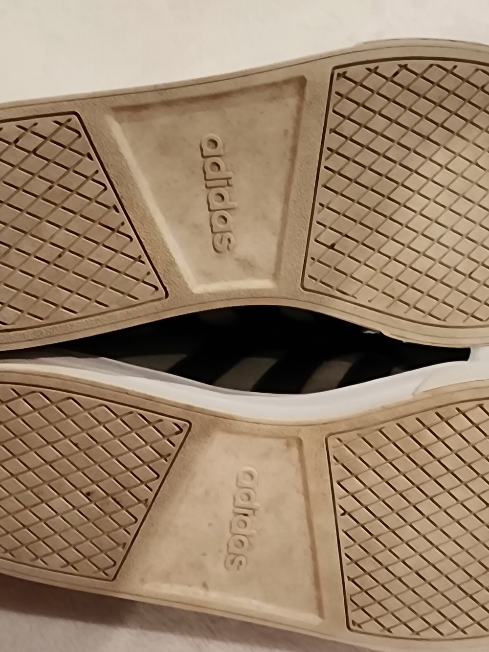 Adidas Men's Casual Canvas Sneakers in Olive Gray - Picture 9 of 11